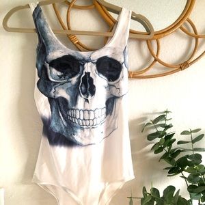 Skull Bodysuit/Bathing Suit